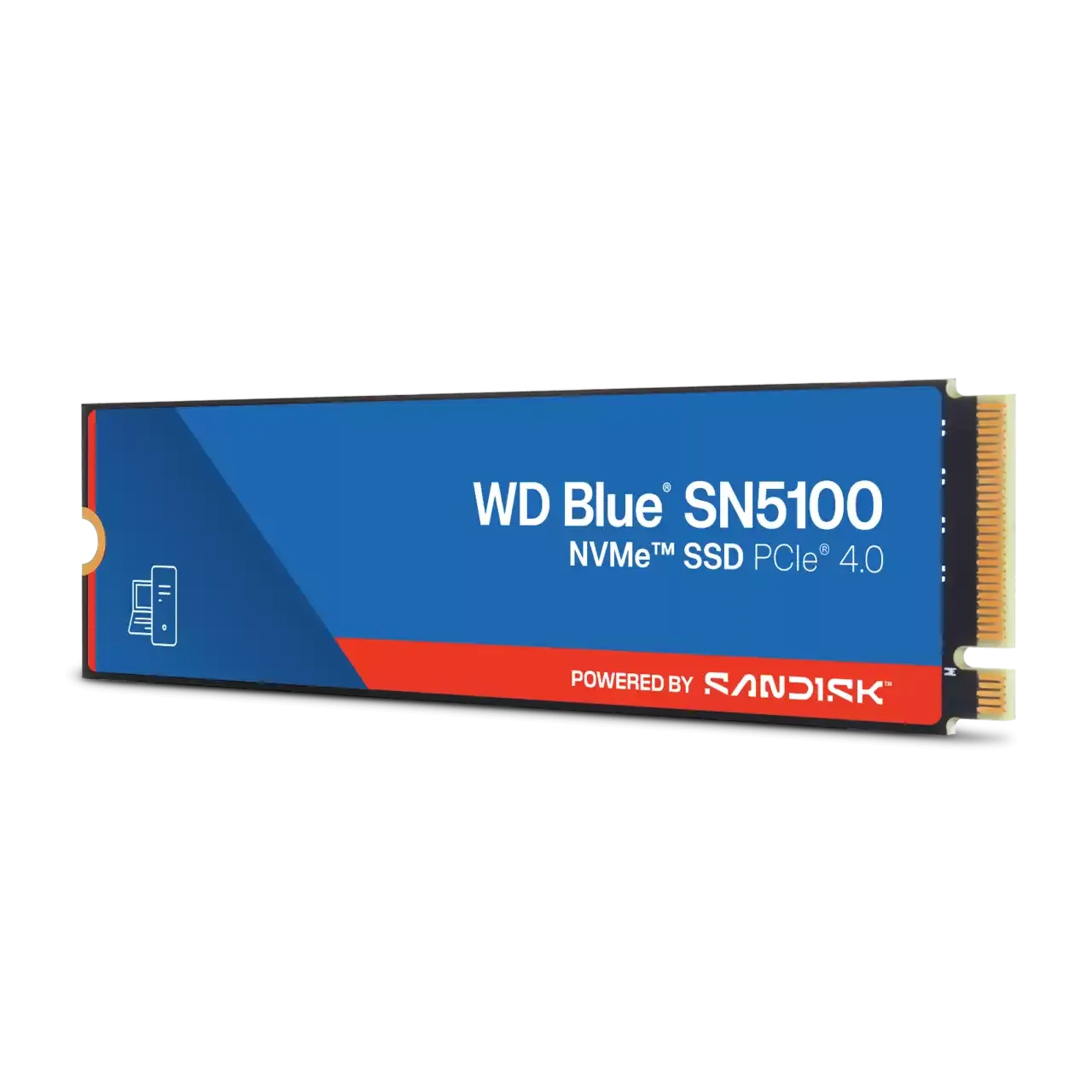 WD Internal SSD 500GB NVMe 2280 Blue (SN5100) view 3